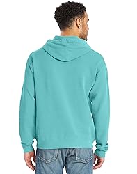 Hanes Mens Originals Fleece Hoodie, Garment Dyed