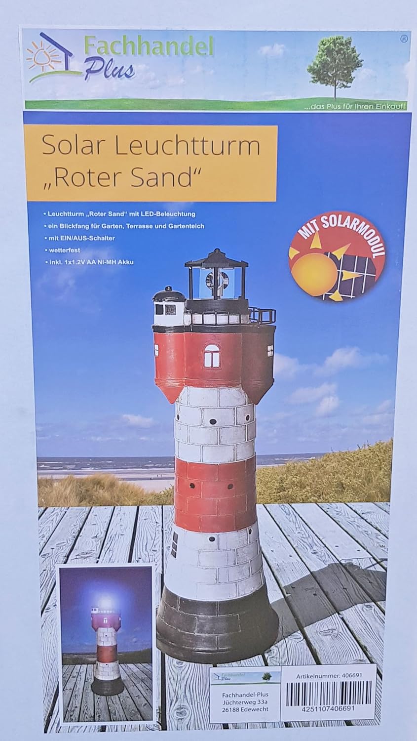 Leuchtturm Garten Gross - Garten Design Idee Fotos