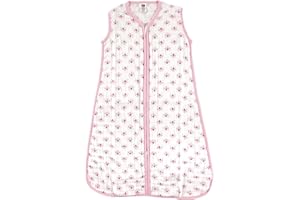Hudson Baby Unisex Muslin Cotton Sleeveless Wearable Sleeping Bag, Sack, Blanket