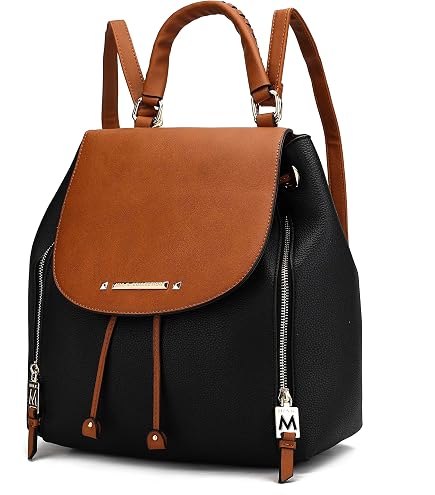 Amazon.com: MKF Collection Women Backpack, Vegan Leather Top  display picture 2