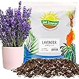 Lavender Potting Soil Mix (8 Quarts), Indoor/Outdoor Container Gardening Blend for Lavender Herb Plants