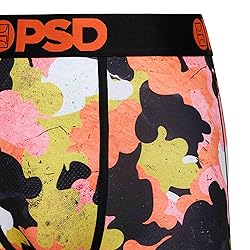 PSD Men's Gloom Cloud Camo Boxer Briefs, Multi, XL