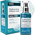 Envy Hyaluronic Acid Serum for Face - Pore Cleansing, Skin Tightening & Hydrating - Dermatologist Tested, Anti-Aging Facial Serum for All Skin Types - Cruelty-Free Korean Skin Care - 1.69 Fl. Oz