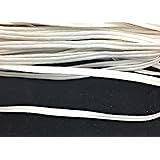 White Braid Soutache Flat Cord Beading, 6mm 1/16 2mm'' Sewing, Middy Braid Quilting Trimming String 10 Yards
