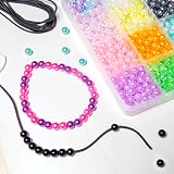 Realm Elastic Cord Black White 1mm 1.5mm 2mm 3mm Jewellery Stringing view 3