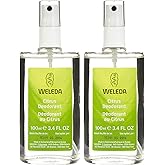 Weleda Refreshing Non-Aerosol Deodorant Spray, Citrus - 3.4 Fl Oz (Pack of 2)