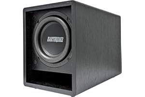 Earthquake Sound FF6.5 6.5-Inch Front Firing Subwoofer black