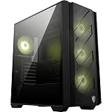 MSI MAG FORGE 330R AIRFLOW Mid Tower Case Black 3x120 Front 3x120 Top