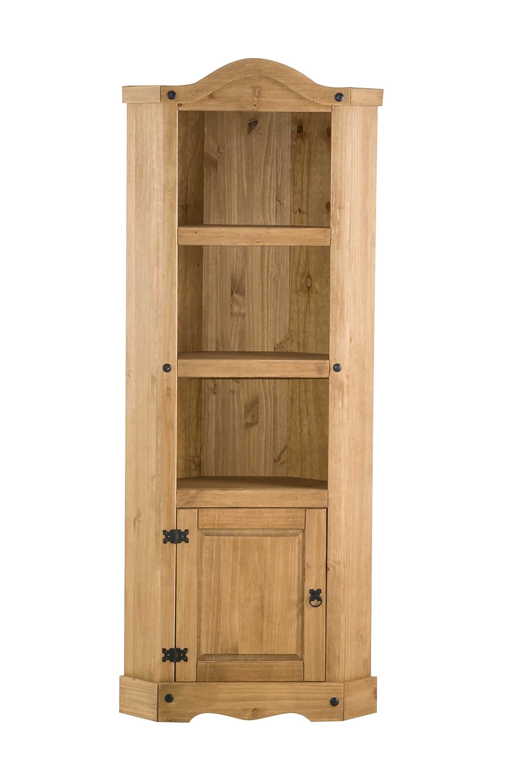Corona Corner Storage Unit Waxed Pine Amazon.co.uk Kitchen & Home