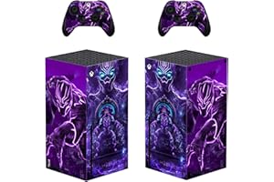 Vanknight XB Series X Console Controllers Skin Decals Stickers Wrap Vinyl for XB Series X Console Panther