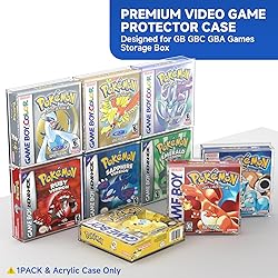 CaSZLUTION Video Game Box Protector Case for