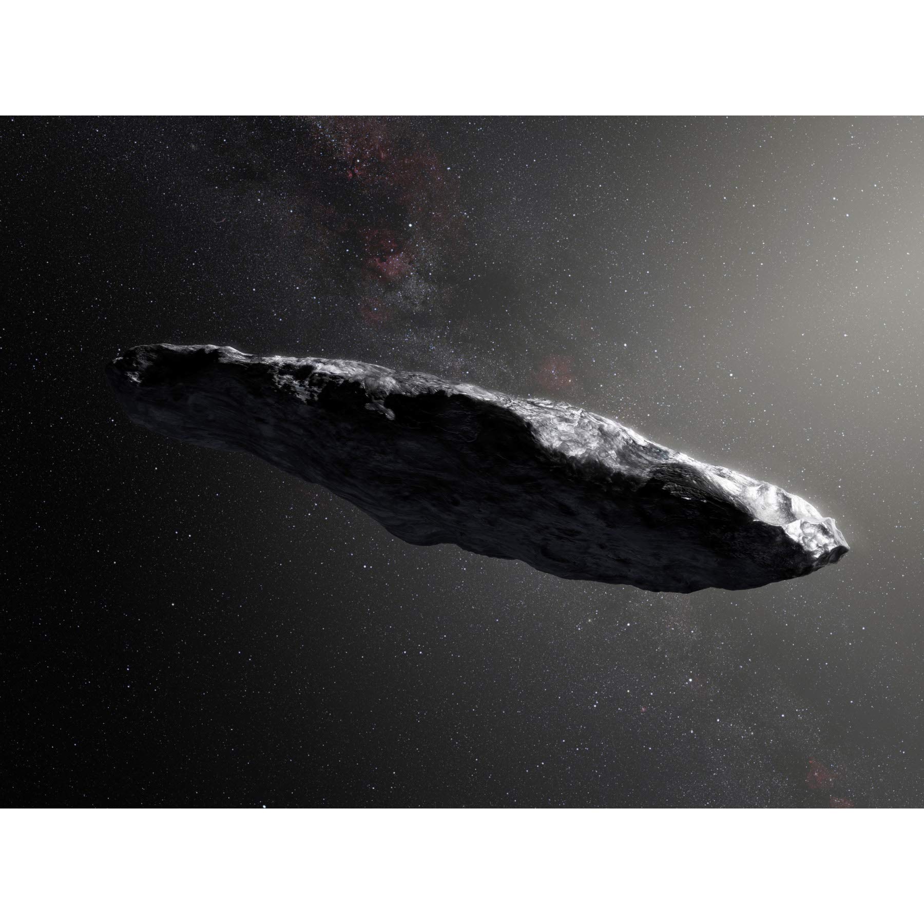 Space ESO Eso1737e Interstellar Asteroid Oumuamua Large Wall Art Poster Print Thick Paper 18X24 Inch