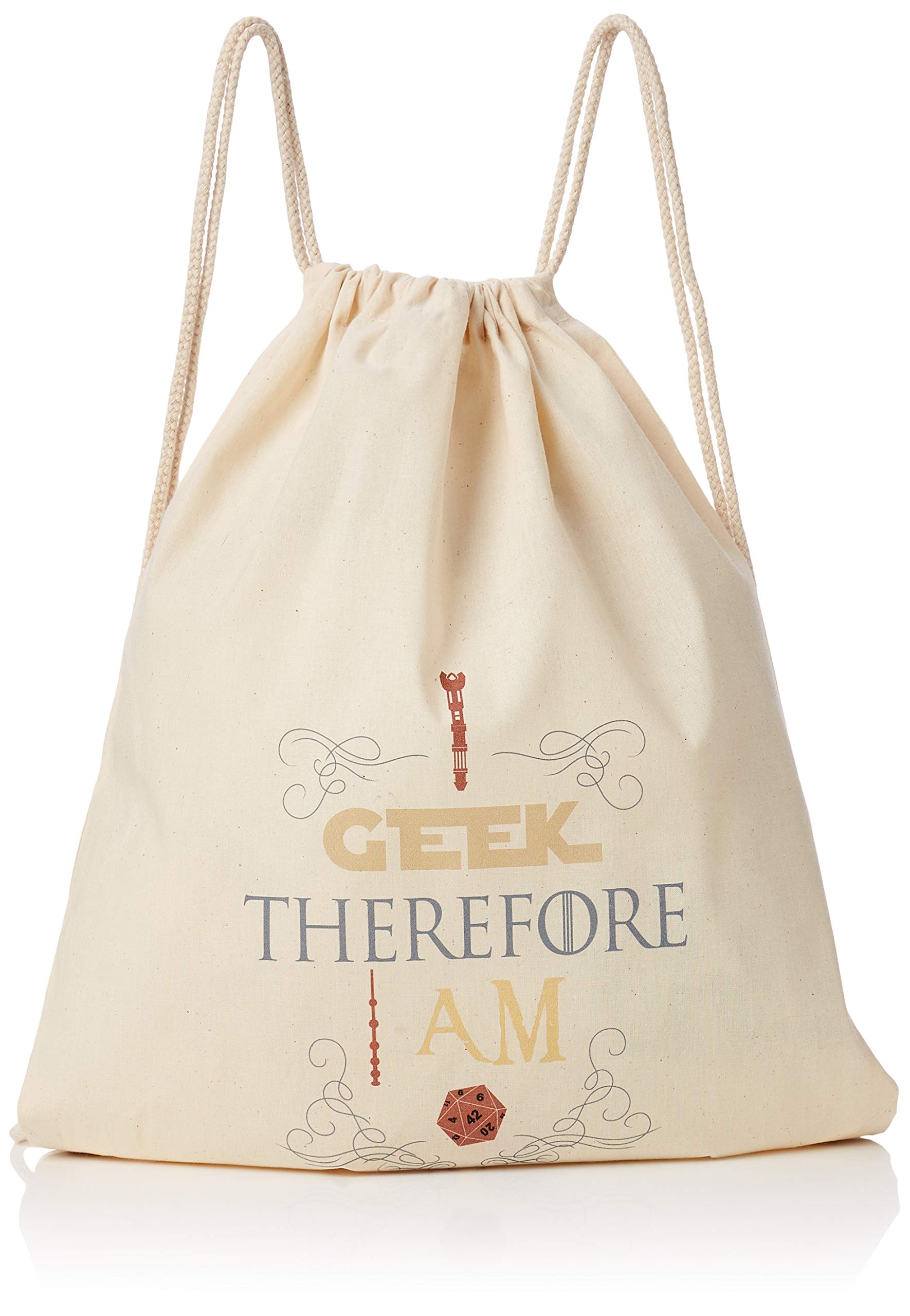 Texlab VEND-181460 Unisex Adult Gym Bag, Natural, 38 cm x 42 cm