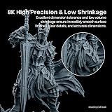 ELEGOO 8K ABS-Like 3D Printer Resin 2KG Space Grey Low Viscosity view 2