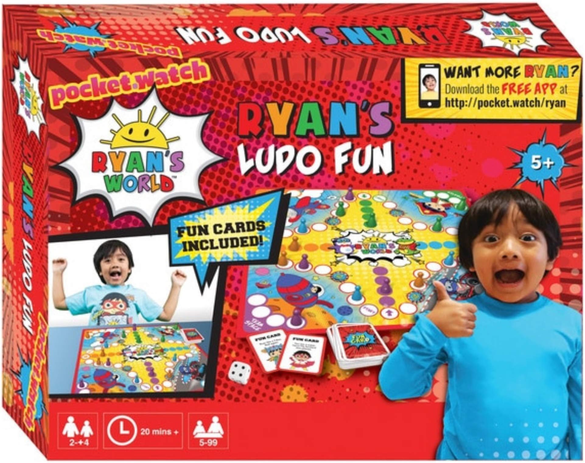Smyths Ryan's World Board Game