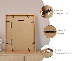 Gdfmsc 16x20 Picture Frame with Mat for