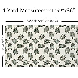 Turtle Fabric by The Yard - Exotic Chic