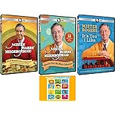 Mister Rogers' Neighborhood: Original PBS TV Series Complete 60 Episodes and Tribute DVD Collection with Bonus Art Card