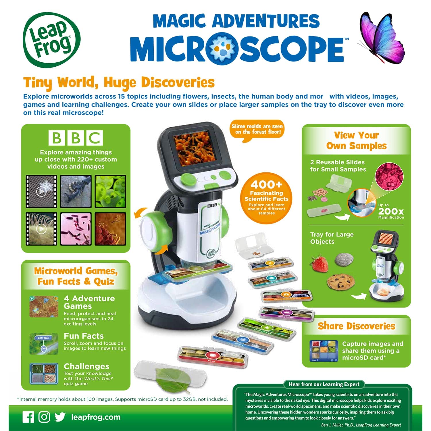 LeapFrog Magic Adventures Microscope
