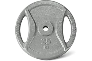 �鶹�� Basics 1-Inch Cast Iron Grip Weight Plates