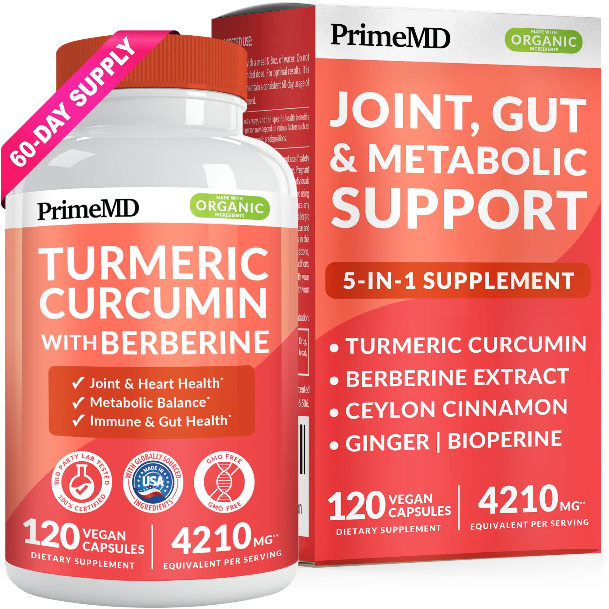 Turmeric Curcumin with Berberine