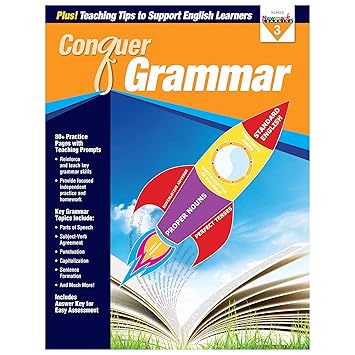 Newmark Learning Grade 3 Conquer Grammar Aid 3
