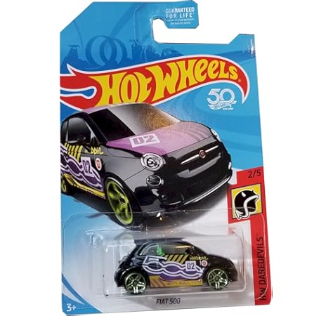 hot wheels fiat 500 hw daredevils