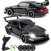 PVLVE RC Drift Car Gift for Kids Boys Girls，2.4GHz 4WD, 30km/h High-Speed Remote Control Race Car，1:24 Scale Remote Control Drift Cars