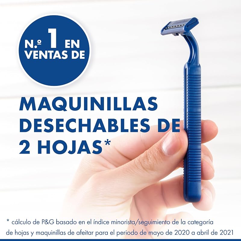 Gillette blue ii máquina de caso descartável