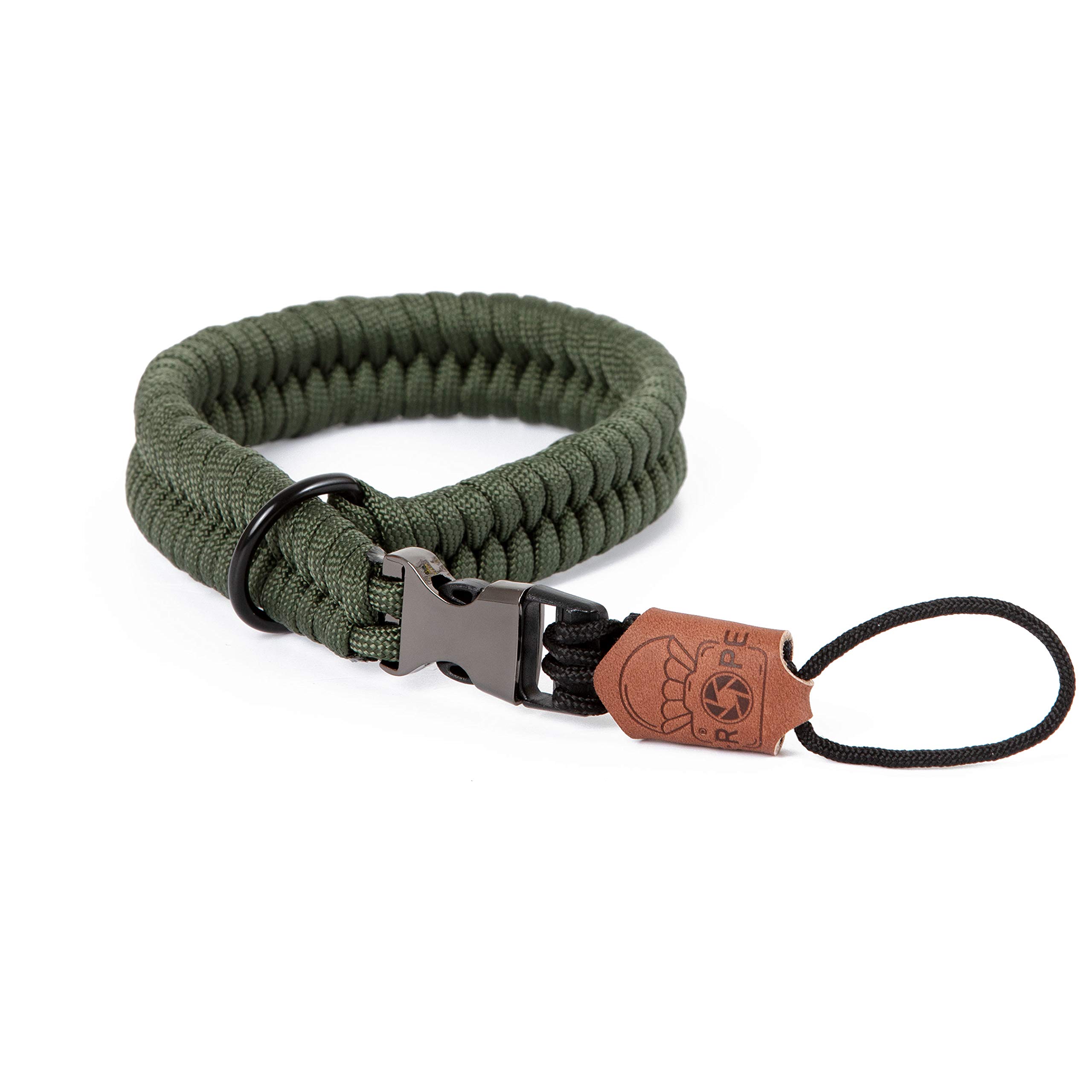 C-Rope Camera Hand Strap The Claw Made of Hand-Woven Paracord Camera Strap with Quick Release System (Military Olive) — image 1