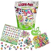 Rainbow Loom® Loomi-Pals Dino Collectible, Features 30 Mystery Cute Dino Themed Charms and 600 Colorful Rubber Bands All in a RESEALABLE Bag, Great Gifts for Boys and Girls 7+