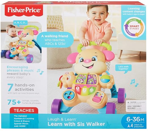 fisher price learn with sis walker