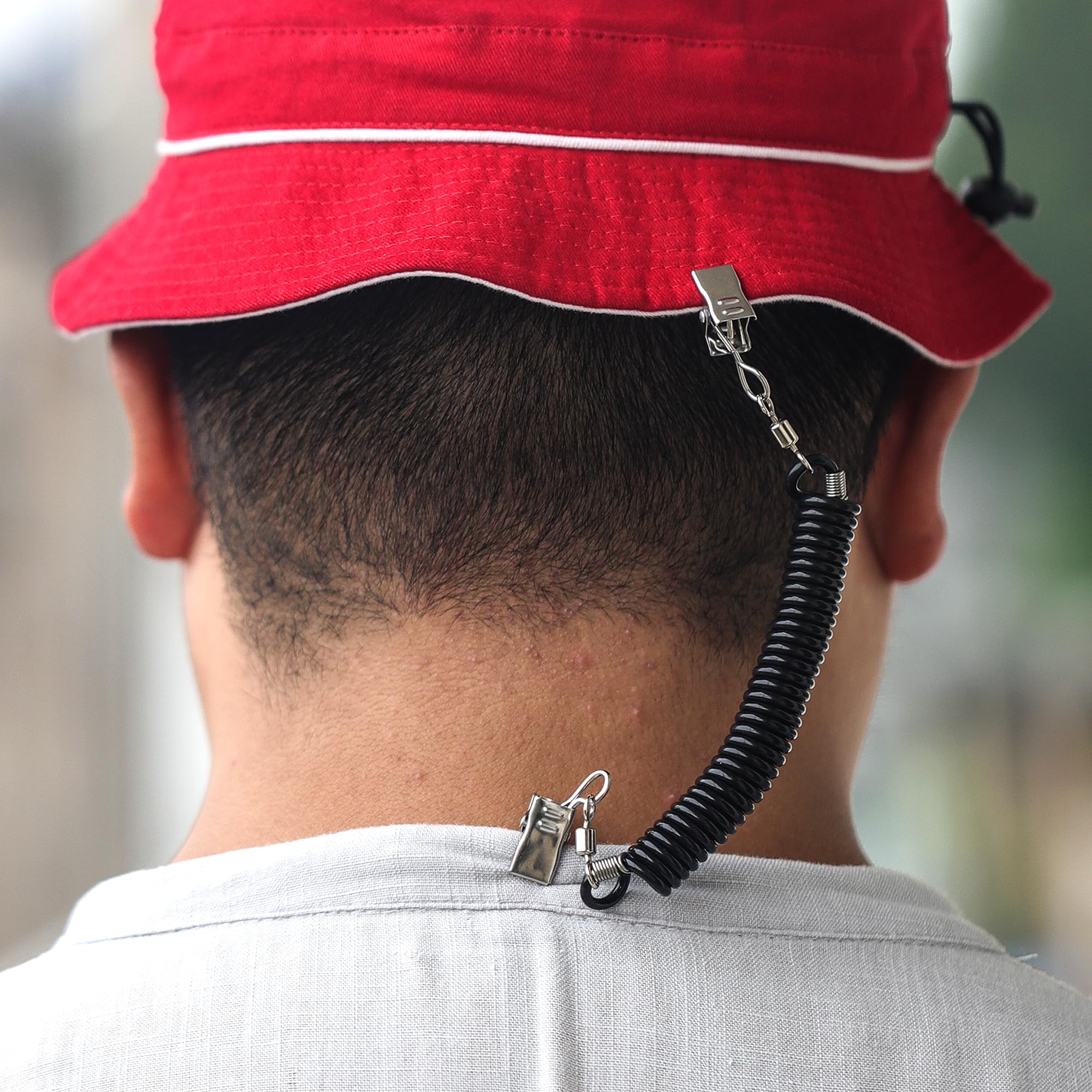 SAMSFX Hat Clip Cap Retainer Keeper Holder for Boating Sailing Kayak Fishing 3PCS in Pack