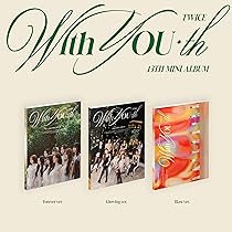 TWICE13THMINIALBUM『With YOU-th』輸入盤 3ver TWICE - TWICE 13th Mini Album 'With YOU-th (3 SET)'(韓国盤