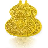Tai sui Amulet 2026 Traditional Chinese Feng Shui Amulet Imitation Gold foil Card Amulet omamori Talisman for Wealth Feng Shui Good Luck Charms Traditional Craft 2.4 x 2.7 inches (2 Cards)