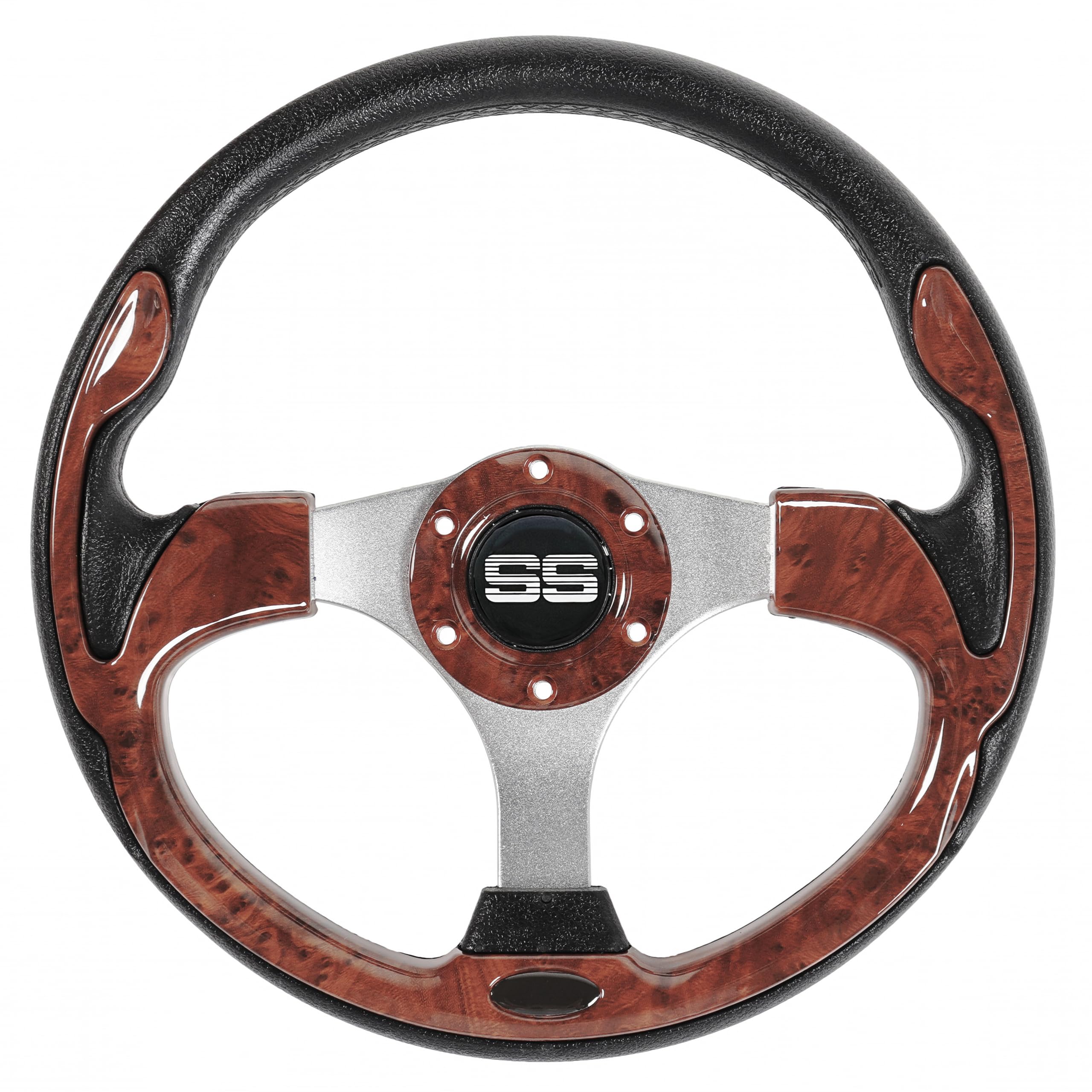 Photo 1 of ***MISSING PIECE*** HENKOOLA Golf Cart Steering Wheel 12.5 inch Universal for Club Car DS Precedent Tempo EZGO RXV TXT Yamaha