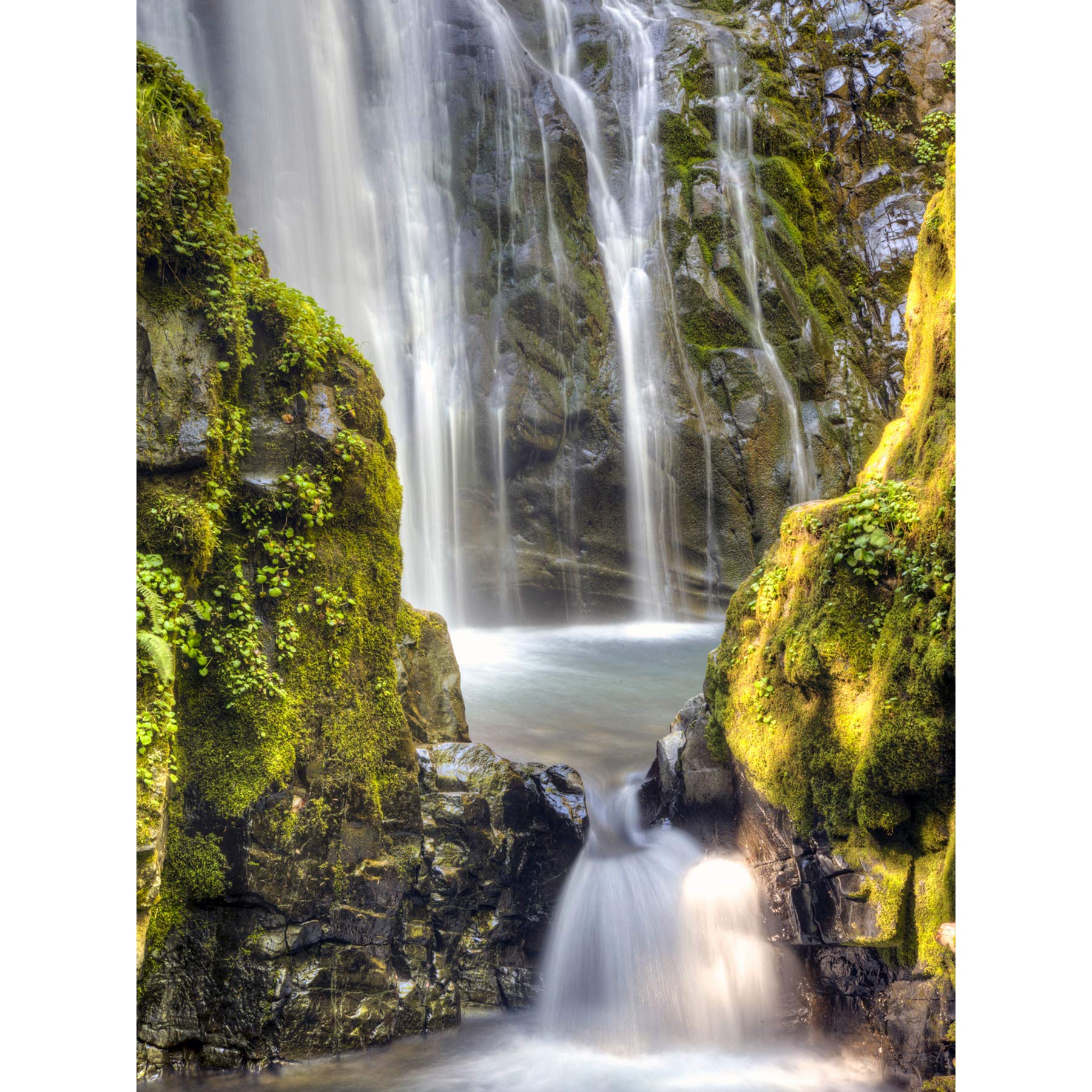 Artery8 BLM Wick Wild Scenic River Waterfall Long Exposure Large Wall Art Poster Print Thick Paper 18X24 Inch