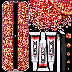 Resin Jelly Rhinestones for Crafting with B7000