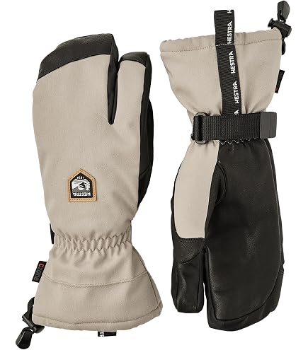 Amazon.com : Hestra Vertical Cut CZone 3-Finger Leather Winter