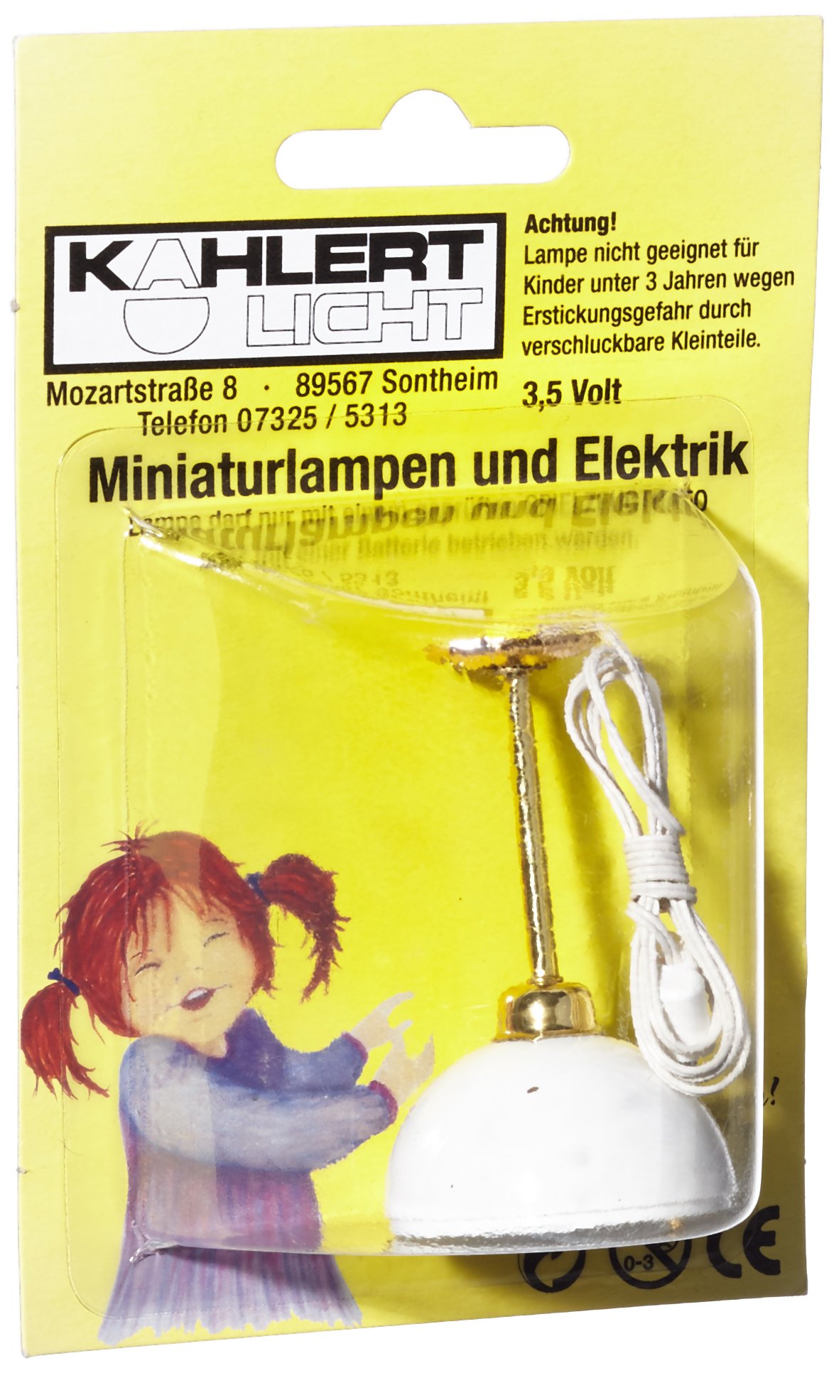 Rulke Rulke010514 Hanging Lamp with Brass Base and White Plastic Screen, Multi Color