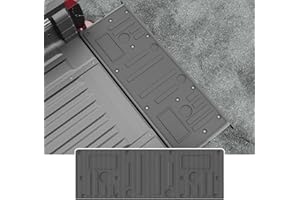 xipoqix Tailgate Mat Compatible with 2022-2026 Nissan Frontier TPE Tailgate Liner Replacement for 2022 2023 2024 2025 2026 Nissan Frontier Accessories(Circle Style Tailgate Mat)
