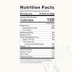 Cinnamon Coconut Crispy Rollers (2.8 oz bags) Ava