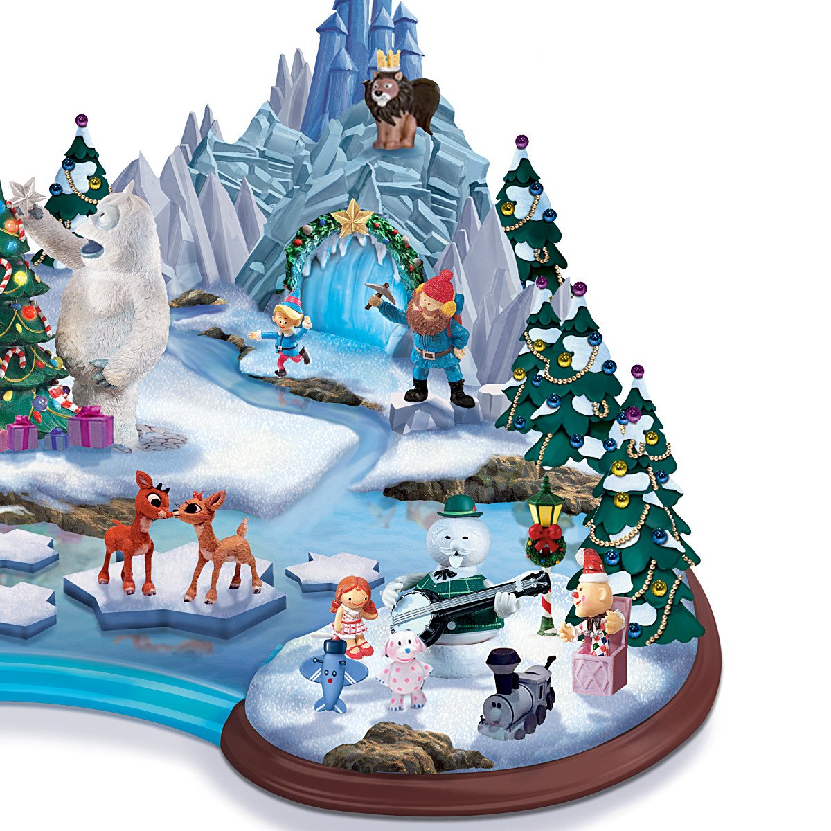 Hawthorne Village Rudolph The Red Nosed Reindeer Light Up Village