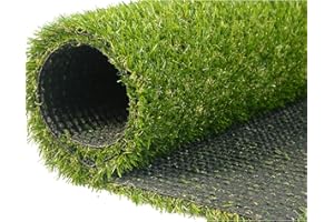 GOASIS LAWN Artificial Grass Fake Grass Lawn Turf 4 ft x 6 ft, GL Realistic Synthetic Pet Turf Garden Landscape, Faux Grass Indoor/Outdoor Rugs with Drain Holes, Dogs Pee Pads Area, Customized Available
