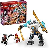 LEGO NINJAGO Zane's Battle Suit Mech Ninja Toy - Building Toy for Pretend Play for Kids, Boys and Girls, Ages 6+ - with 3 Min