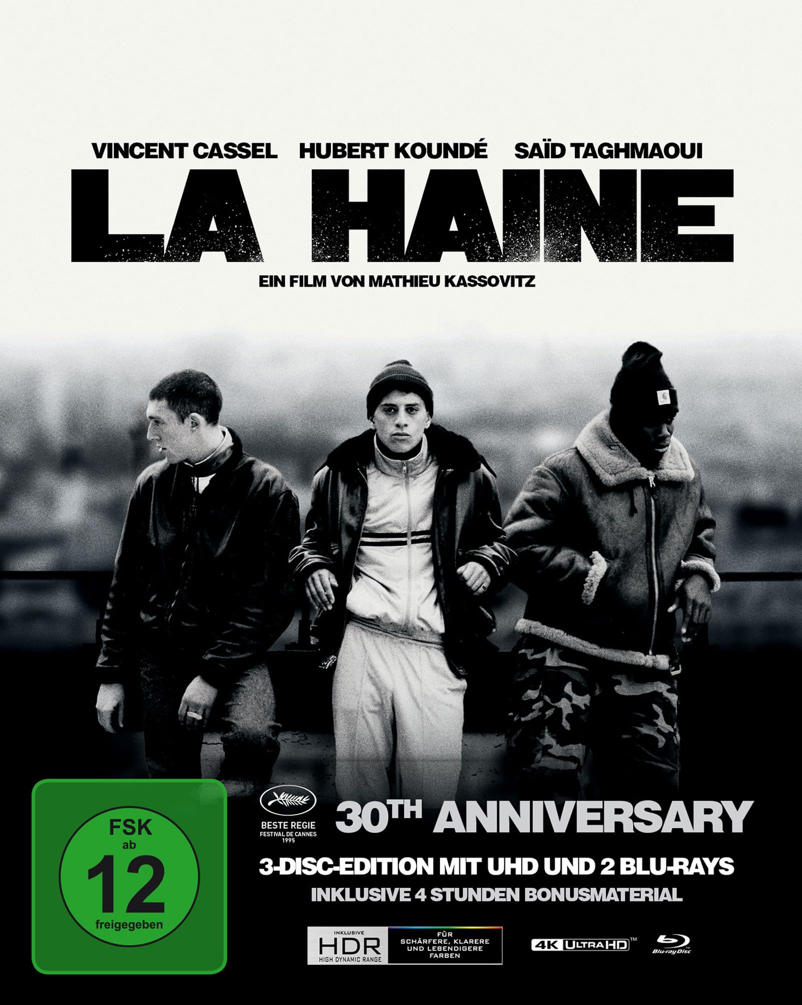 La Haine - Hass (Mediabook, 4K-UHD+2 Blu-rays)