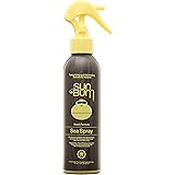 Sun Bum Beach Formula Texturizing and Volumizing Sea Spray, Matte Finish, Medium Hold, Frizz Control, Paraben Free, Gluten Fr