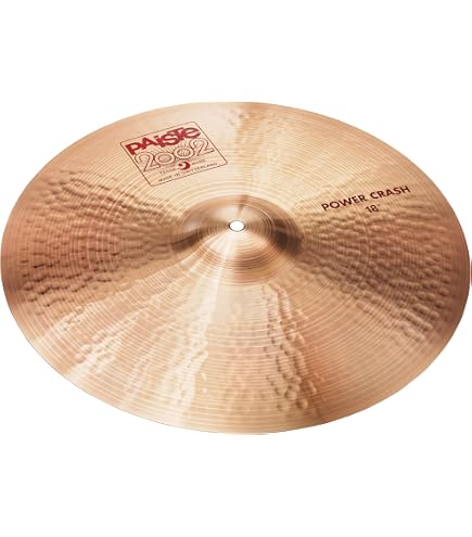 Amazon.com: Paiste Medium Crash Cymbal, 2002 Series, Percussion 
