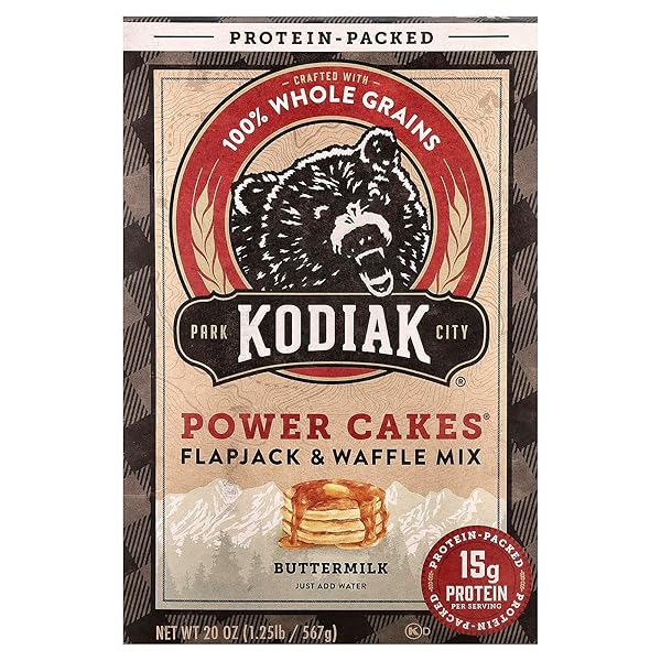 KODIAK, POWER CAKES FLAPJACK AND WAFFLE MIX, 20...