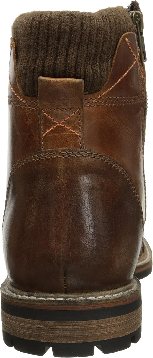 camden sweater cuff leather boot